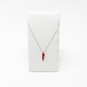 collier argent piment